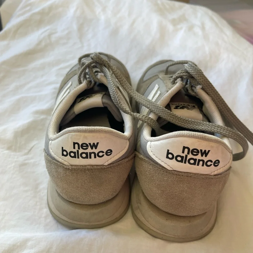 New Balance Men’s 420 Gray Running Sneakers WL420UG Charcoal Suede Size 7.5